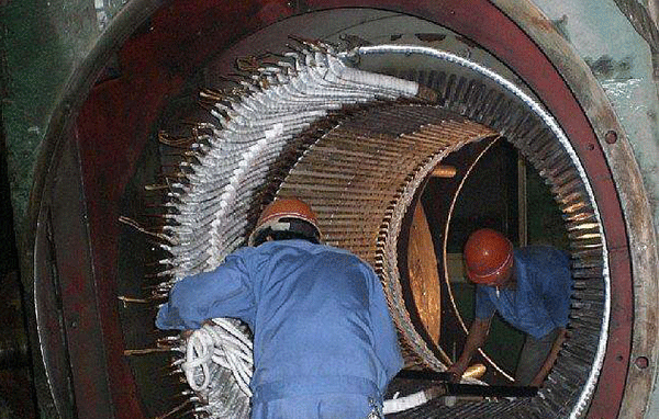 西安西瑪高壓電機(jī)定子線圈接地故障案例解析。